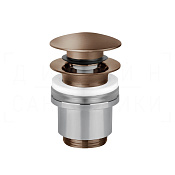 Gessi Донный клапан универсальный “Stop&Go”, цвет: copper brushed PVD 01408#708