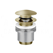 Gessi Донный клапан универсальный “Stop&Go”, цвет: brushed brass PVD 01408#727