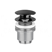 Gessi Донный клапан без перелива “Stop&Go”, цвет: black metal PVD 01420#706