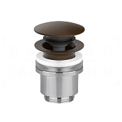 Gessi Донный клапан без перелива “Stop&Go”, цвет: dark bronze 01420#845