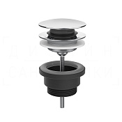 Gessi Донный клапан без перелива “Stop&Go”, цвет: chrome 01421#031