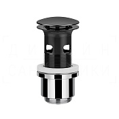 Gessi Донный клапан универсальный “Stop&Go”, цвет: black metal PVD 01422#706