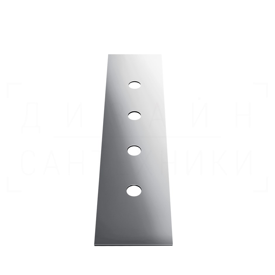 Gessi Пластина для монтажного бокса на 4 отверстия, цвет: chrome 01664#031