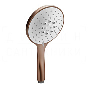 Gessi Ручной душ с 3 видами струи, цвет: copper brushed PVD 14376#708
