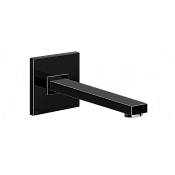 Gessi Rettangolo Излив настенный 20,7 см, фиксированный, цвет: black metal PVD 20114#706