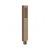 Gessi Rettangolo Ручной душ с 1 видом струи, цвет: copper brushed PVD 20154#708