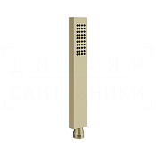 Gessi Rettangolo Ручной душ с 1 видом струи, цвет: brushed brass PVD 20154#727