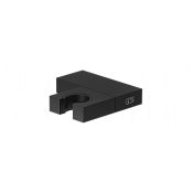Gessi Rettangolo Держатель для ручного душа поворотный, цвет: matte black 20160#299