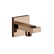 Gessi Rettangolo Шланговое подключение с держателем для душа, цвет: copper PVD 20161#030