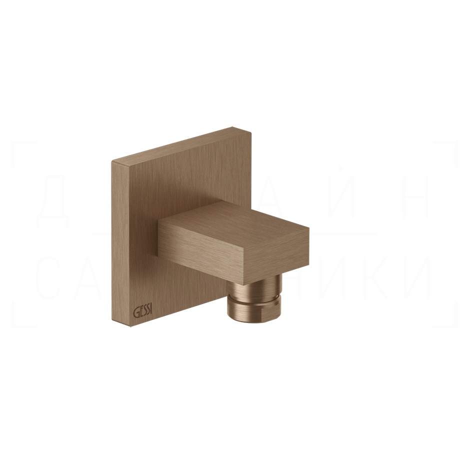 Gessi Rettangolo Шланговое подключение, цвет: copper brushed PVD 20169#708
