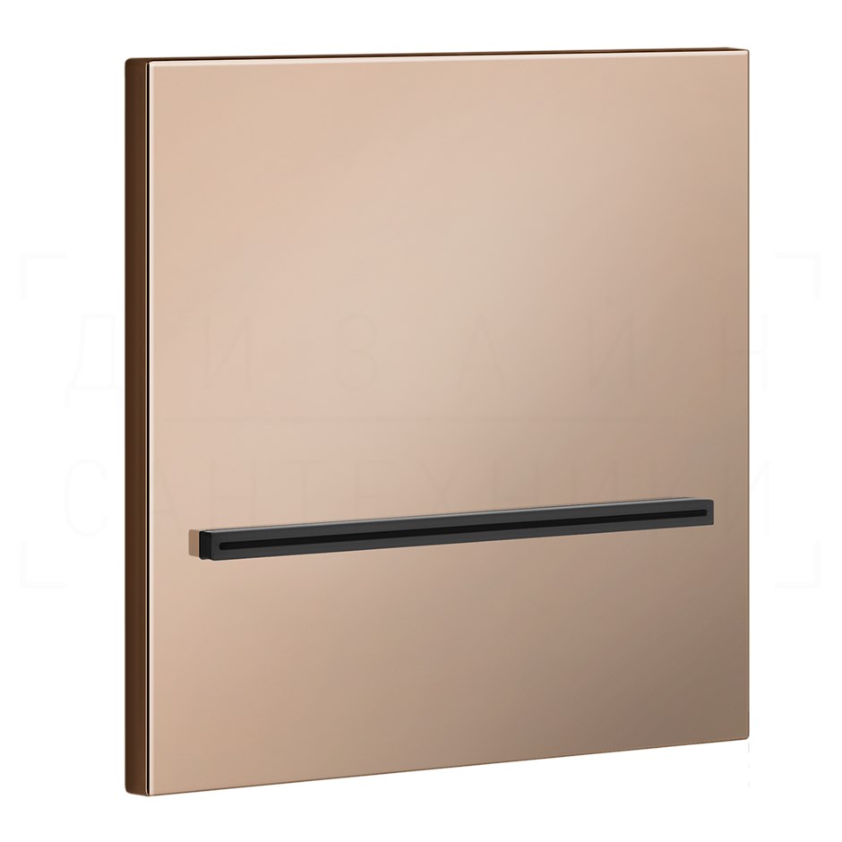 Gessi Cascata Излив настенный каскадный, цвет: copper PVD 20295#030