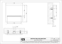 Gessi Cascata Излив настенный каскадный, цвет: steel brushed 20295#239