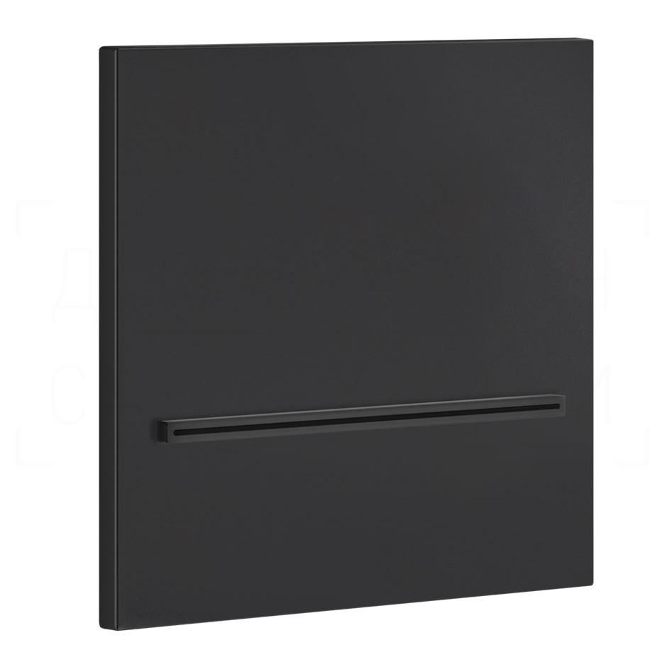 Gessi Cascata Излив настенный каскадный, цвет: matte black 20295#299