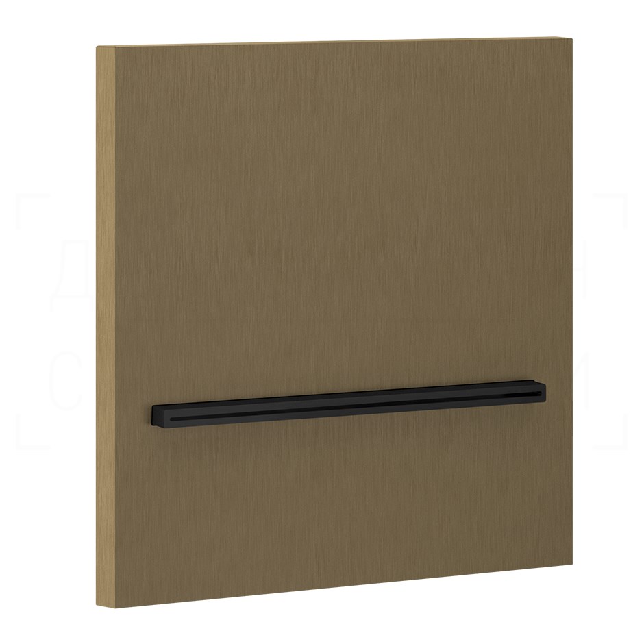 Gessi Cascata Излив настенный каскадный, цвет: antique brass 20295#713