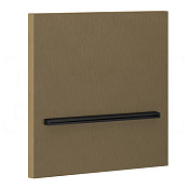 Gessi Cascata Излив настенный каскадный, цвет: antique brass 20295#713