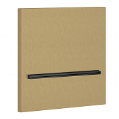 Gessi Cascata Излив настенный каскадный, цвет: warm bronze brushed PVD 20295#726