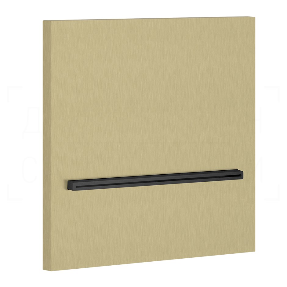 Gessi Cascata Излив настенный каскадный, цвет: brushed brass PVD 20295#727