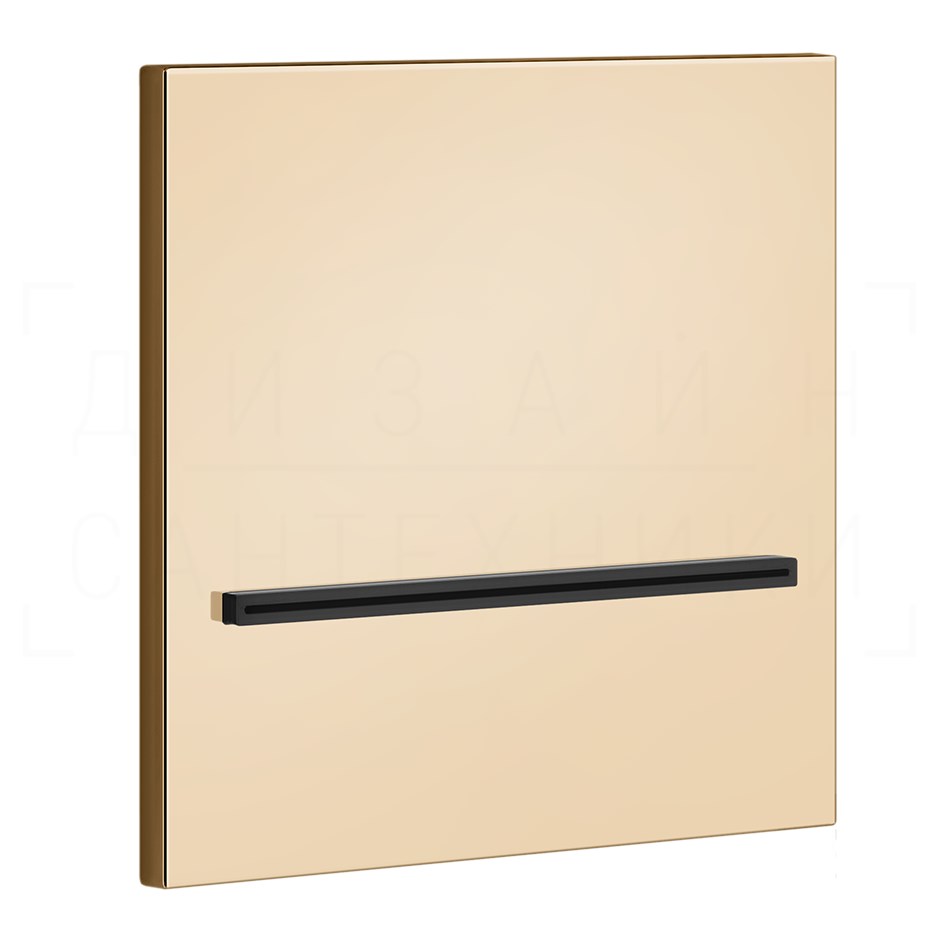 Gessi Cascata Излив настенный каскадный, цвет: warm bronze PVD 20295#735