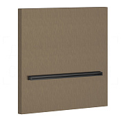 Gessi Cascata Излив настенный каскадный, цвет: coffee bronze brushed PVD 20295#761