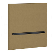 Gessi Cascata Излив настенный каскадный, цвет: deep bronze brushed PVD 20295#791