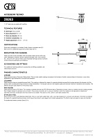 Gessi Донный клапан автоматический, с переливом, цвет: copper PVD 29263#030