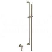 Gessi Goссia Душевой гарнитур: ручной душ, штанга, держ., шланг 150 см, цвет: finox brushed nickel 33642#149