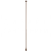 Gessi Goссia Излив потолочный для раковины 160 см, цвет: copper brushed PVD 33699#708