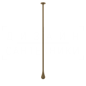 Gessi Goссia Излив потолочный для раковины 160 см, цвет: antique brass 33699#713