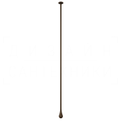 Gessi Goссia Излив потолочный для раковины 160 см, цвет: dark bronze 33699#845