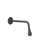 Gessi Goссia Излив настенный 20 см, фиксированный, цвет: black metal brushed PVD 33715#707
