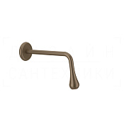 Gessi Goссia Излив настенный 20 см, фиксированный, цвет: coffee bronze brushed PVD 33715#761