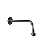 Gessi Goссia Излив настенный 25 см, фиксированный, цвет: black metal PVD 33719#706