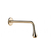 Gessi Goссia Излив настенный 25 см, фиксированный, цвет: warm bronze PVD 33719#735