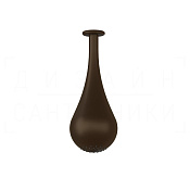 Gessi Goccia Верхний душ d15,2 см, потолочный, 1 вид струи, цвет: dark bronze 33751#845