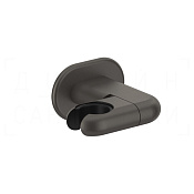 Gessi Goccia Держатель для ручного душа поворотный, цвет: black metal brushed PVD 33760#707