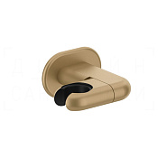 Gessi Goccia Держатель для ручного душа поворотный, цвет: warm bronze brushed PVD 33760#726