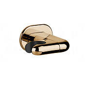 Gessi Goccia Держатель для ручного душа поворотный, цвет: warm bronze PVD 33760#735