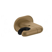 Gessi Goccia Держатель для ручного душа поворотный, цвет: deep bronze brushed PVD 33760#791