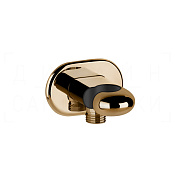 Gessi Goccia Шланговое подключение с держателем для душа, цвет: warm bronze PVD 33761#735