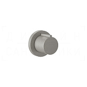 Gessi Anello Запорный вентиль для термостата, внешняя часть, цвет: chrome brushed 43268#147