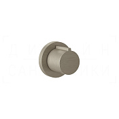 Gessi Anello Запорный вентиль для термостата, внешняя часть, цвет: finox brushed nickel 43268#149