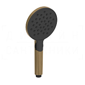 Gessi Ручной душ с 2 видами струи, с переключателем, цвет: antique brass 47350#713