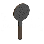Gessi Ручной душ с 2 видами струи, с переключателем, цвет: dark bronze 47350#845