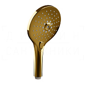 Gessi Ручной душ с 3 видами струи, с переключателем, цвет: gold PVD 47351#246