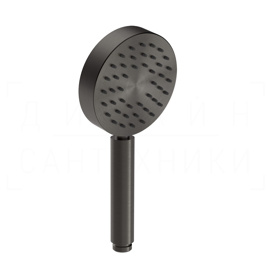Gessi 316 Ручной душ с 1 видом струи, цвет: black metal brushed PVD 54050#707