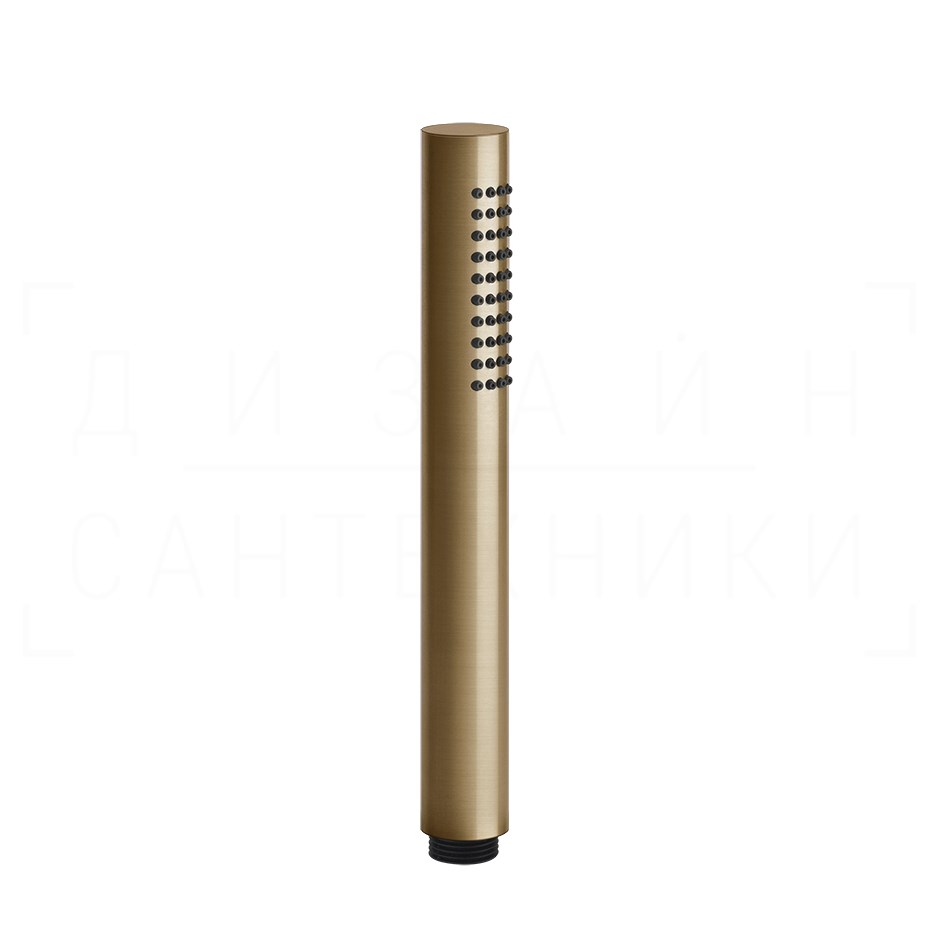 Gessi 316 Ручной душ с 1 видом струи, цвет: warm bronze brushed PVD 54054#726