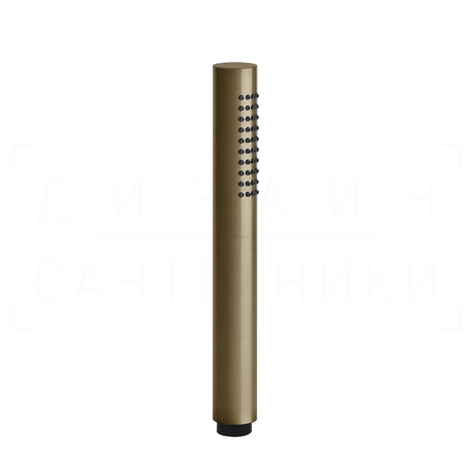 Gessi 316 Ручной душ с 1 видом струи, цвет: deep bronze brushed PVD 54054#791