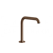 Gessi 316 Излив отдельностоящий для раковины 15,6 см, цвет: copper brushed PVD 54091#708