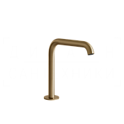 Gessi 316 Излив отдельностоящий для раковины 15,6 см, цвет: warm bronze brushed PVD 54091#726