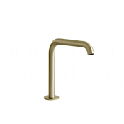 Gessi 316 Излив отдельностоящий для раковины 15,6 см, цвет: brushed brass PVD 54091#727